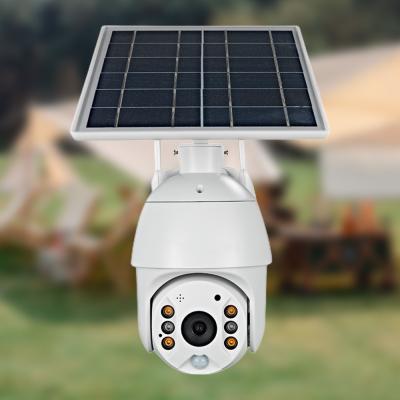 Cina macchina fotografica impermeabile del CCTV della videocamera di sicurezza IP65 PIR Solar della batteria di 1080P WiFi in vendita