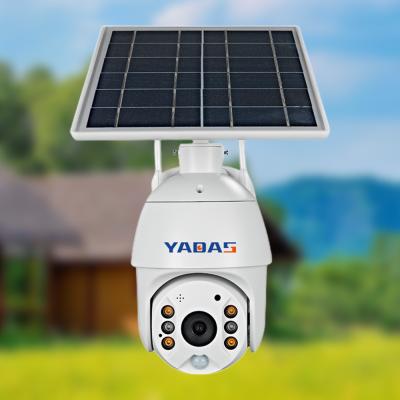 Cina 2 audio 4G videocamera di sicurezza solare di modo 2K 15600mAh a pile in vendita