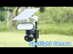 CCTV Spotlight Camera Solar 4G Color Night Vision For Surveillance