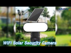 Floodlight WiFi Solar Security Camera Wireless 4G 3G 1500 Lumens