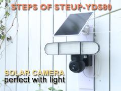 Steps of Setup- Solar Camera With Light  YDS80