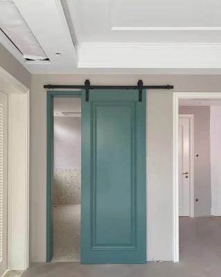 China Modern Design High Quality Interior Wooden Door Apartment Modern MDF Interior Barn Doors for sale