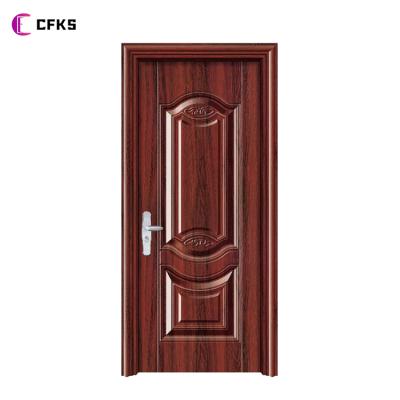 China Excellent quality steel-wood door high security steel-wood doors good price modern apartment armored steel door for sale