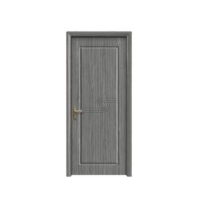 China Modern Interior Wooden Door Panel Fire Retardant Carbon Crystal Wood Door Carbon Crystal Wood Door for sale