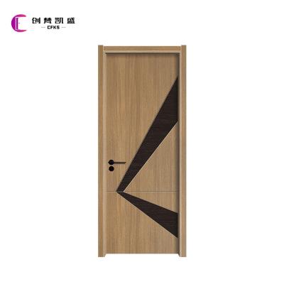 China Customized Modern Wood Doors Exterior Interior Melamine Wood Doors Modern Interior for sale