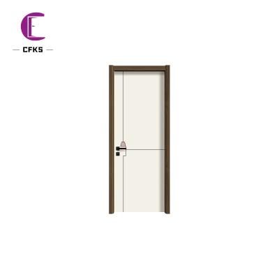 China Good Selling Modern Solid Room Interior Doors Sliding Wood Interior Door for sale