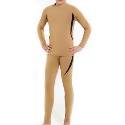 China Wholesale Custom Mens Long Underwear Thermal 2 Pieces Set Super Comfortable Thermal Underwear Long Underwear Set Can Be Customized Loog for sale