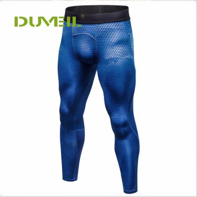 China Men's Breathable Sport Pants Gym Fashion Sexy Tight Ankle Length Pants Male Athletic Trousers Casual Sweatpants Stretches for sale