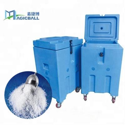 China PE Magicball 68L Dry Ice Box Insulated Box Insulated Dry Ice Transport Storage Box For Dry Ice Delivery for sale