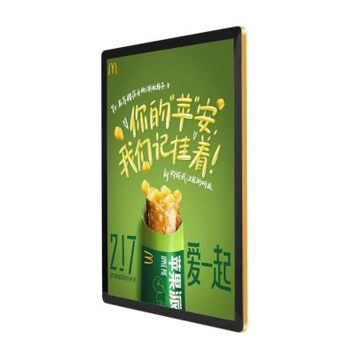 China Indoor Ultra-thin Type Customized Size Wall Advertising Led Light Box Poster Advertising Sign Light Box for sale