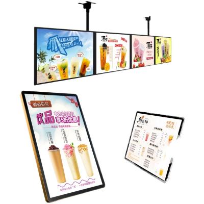 China Indoor Custom LED poster frame Cinema and restaurant advertising light box Slim Led Light Poster Advertising Light Box for sale