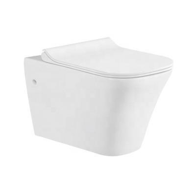 China Newest Modern Design Accept Slow Packaging Customization And Slient Closing Toilet Cover P-trap Smart Toilet for sale