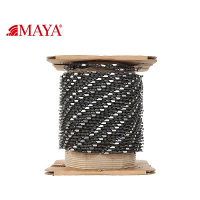 China 2-Stroke 100 Feet Tungsten Carbide Chainsaw Chain 38 063 Carbide Saw Tips Chainsaw Spare Parts for sale