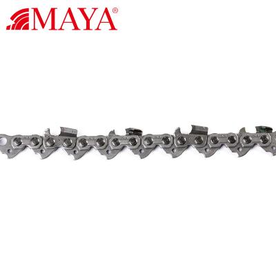 China Maya 3/8 2-Stroke 25 Feet Full-chisel Carbide Tip Tungsten Safety Spare Parts Chainsaw Saw Chain Bulk Roll for sale