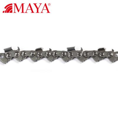 China 2-Stroke 1/4 Pitch Roller Chain Garden Tools Chainsaw Cutter Machine Spare Parts Wooden Chainsaw Chain for sale