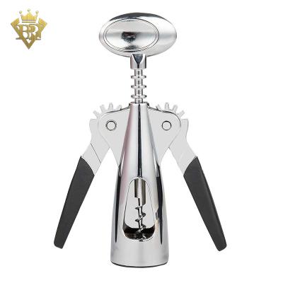 China Viable Zinc Alloy Winged Corkscrew Metal Wine Bottle Openers for sale