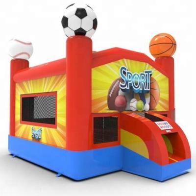 China Fun 13ft Sports Inflatables Castle Bouncy Jumping Bouncer For Sale for sale