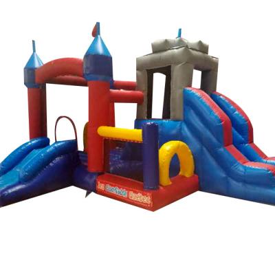 China PVC Inflatable Bouncer With Slides Commercial Jumping Castles Slide Inflatable Jumping Castle For Kid for sale