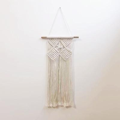 China New Contemporary Design Customized Boho Decor Macrame Cotton Wall Hanging 2022 for sale