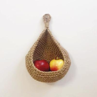 China Baskets Wall Hanging Planters Decor Jute Rope Wall Hanging for sale