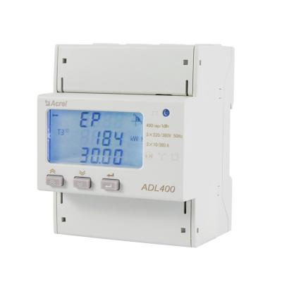 China Acrel ADL400 RS485 Three Phase 2-31D Din Rail Energy Meter Communication Harmonic Energy Monitoring System for sale