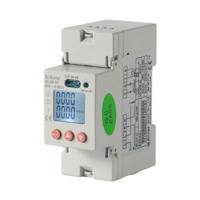 China Acrel ADL100-ET Energy Consumption Monitoring Din Rail Energy Meter Single Phase Energy Meter CE ADL100-ET for sale