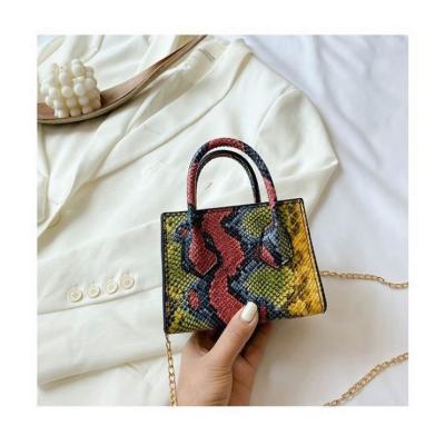 China 2020 Female Designer Breathable Main Handbags Mini Snake Skin S Bag Hot Sale New For Girls Women Small Handbags for sale