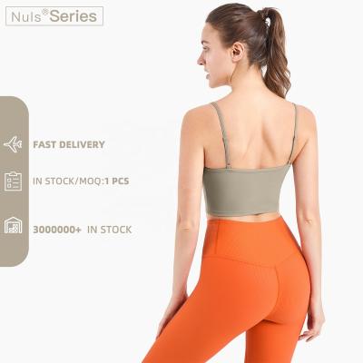 China Women Breathable Gym Top Yoga Adjustable Strap ODM Fitness Full Support Sports Bra for sale