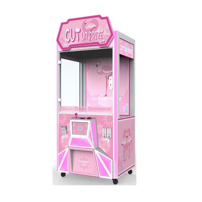 China 2021 Hot Sale Metal+acrylic+plastic claw ur vending machine Chinese crane cut professional arcade grabber machine for sale