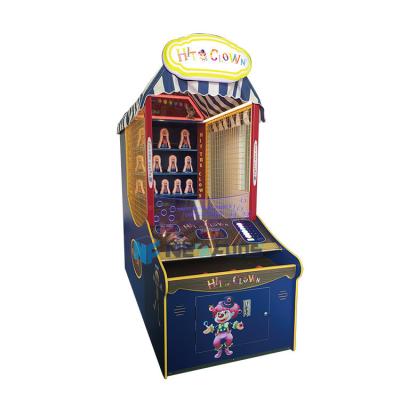 China Hit The Clown Hot Lottery Game Machine Throw Balls Ticket Machine Games 2200*1200*2100 for sale