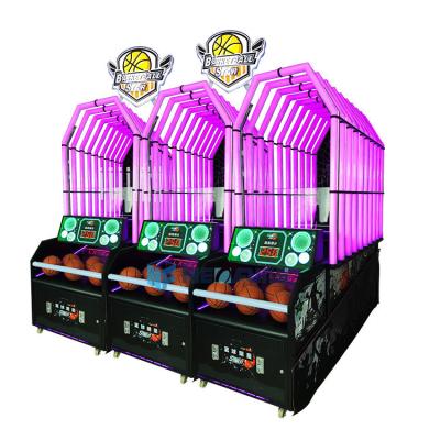 China Hot Selling W1170*D2950*H2900/3500 Electronic Street Basketball Game Machine Arcade Game Street Basketball Shooting Machine for sale