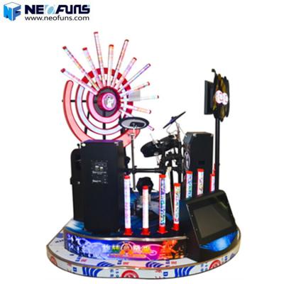 China attractive arcade coin operate jazz drum machine electronic music game machine for sale 2550*2550*2800mm for sale