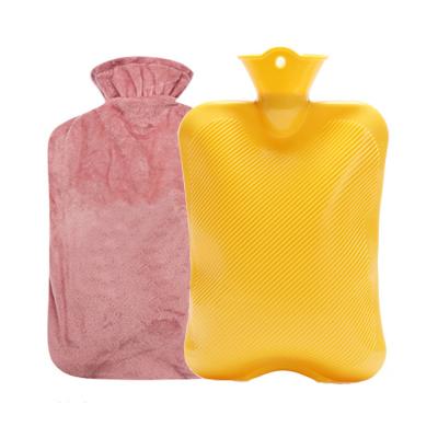 China Wholesale Size Quality Hot Selling Hot Rubber Hot Water Bottle With Cover for sale