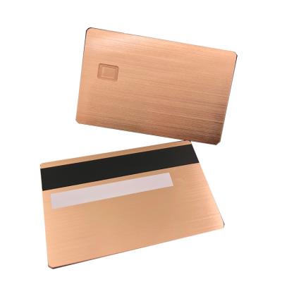 China Europe China Manufacturers Wholesale Cheap Custom Laser Engraved Bank Metal Credit Card Size Blank Stainless Metal Credit Card for sale