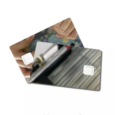 China China Card Manufacturers Supply Credit Card Size Metal Bank Business Card Waterproof/Waterproof for sale