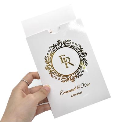 China Card Packaging Factory Price Custom Design Printing Paper Envelope Thank You Card Invitation Paper Card Holders for sale