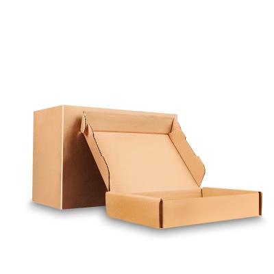 China Wholesale White Armor Packaging Express Color Box Clothing Wear Stain Aircraft Color Box Waterproof Cardboard Box for sale