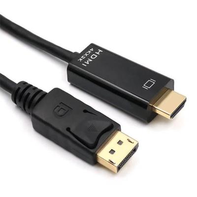 China COMPUTER 1.8m Displayport DP To HDMI Male To Male Converter Cable 1080P Audio Video Cable For PC for sale