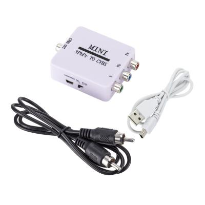 China Hdmi 1x4splitter MINI YPbPr to CVBS Converter audio composite video and S-video for sale