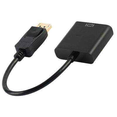 China Explosive hot sale COMPUTER DP to hdmi large shell series DP to line 1080P hdmi HD conversion video adapter for sale