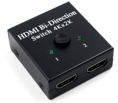 China 1x2 2x1 Splitter Switch 1.4v 2x1 Or 1x2 Bidirectional HDMI Switch With 3D And 1080P 4K 2k Support for sale