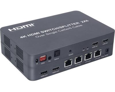 China Metal 2 Into 6 Video Clamp 2x6 HDMI Splice Box 2x6 HDMI TV Splitter / Supplement for sale