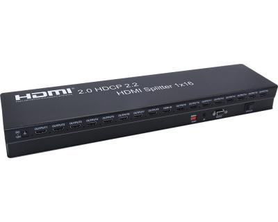 China Metal Splitter HDMI One Minute Sixteen 1 In 16 Out 1 To 16 Dedicated 16 Screen Splitter For TV Presentation for sale