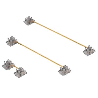 China JWICK Wireless Screw-in Plate Stabilizer With Gold Plated Thread Smokey Housing JWK Plate Mount Stabilizers 2u 6.25u 7u for sale