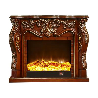 China Decorative Fireplace Flame LED Fireplace Simulation Hotel Electric Remote Control Embedded Mantel Insert Decorative Heating f for sale