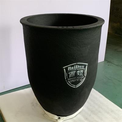 China Round Melting Aluminum Crucible Strong Corrosion Resistance For Optimal Casting for sale