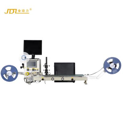 China Factory Manual Semi-automatic And CCD Braiding Machine Strip And Reel Machine for sale