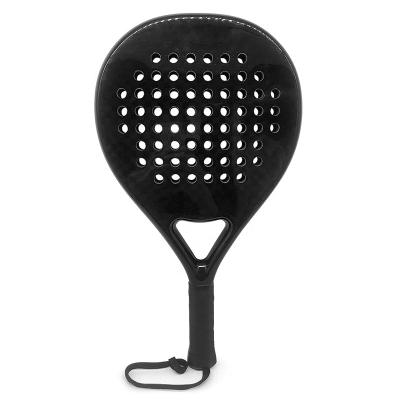 China Soft Outdoor EVA Core Custom Design Carbon Tennis Padel Racket for sale