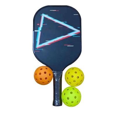 China Kinetic PP Honeycomb Core Carbon Fiber Glass Fiber Pickleball Set Carbon Graphite Pickleball Paddles for sale