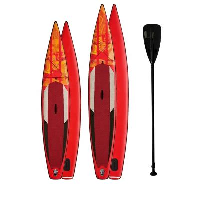 China New popular style inflatable racing paddle board unisex inflatable stand up paddle boards racing board for sale